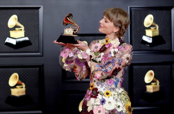 Taylor Swift, dodjela Grammyja, 2021.