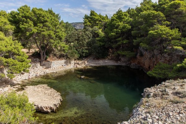 Otok Lokrum  - 'Mrtvo more'