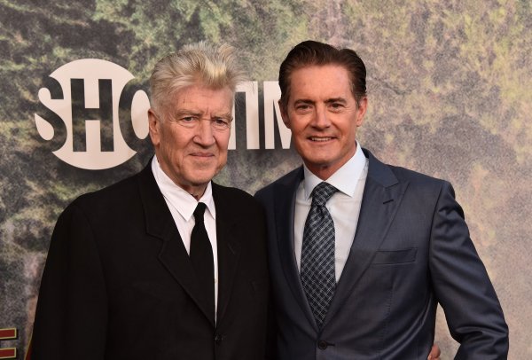 David Lynch i Kyle MacLachlan na premijeri 'Twin Peaks: The Return' 2017.