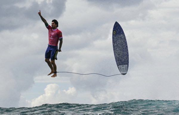 Jerome Brouillet, fotograf AFP-a, snimio je na Tahitiju ovu mitsku fotografiju Gabriela Medine