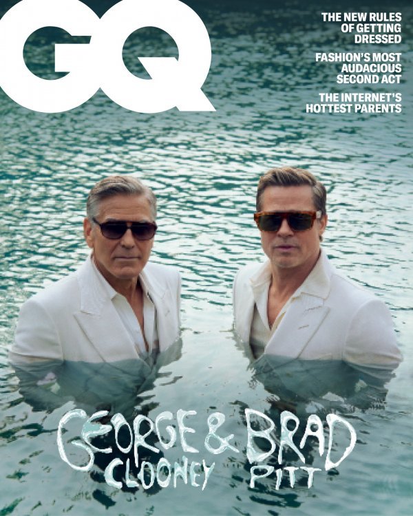 George Clooney i Brad Pitt na naslovnici novog GQ-a