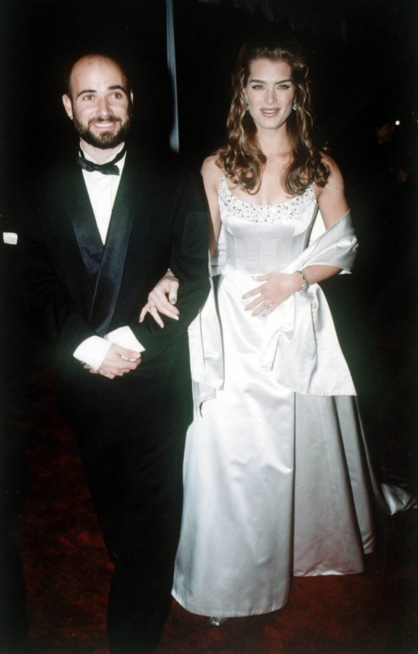 Brooke Shields i Andre Agassi na dodjeli nagrada People's Choice Awards 1997