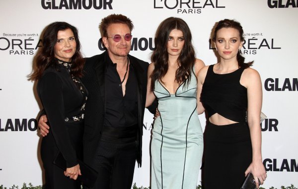 Ali Hewson, Bono, Eve i Jordan Hewson