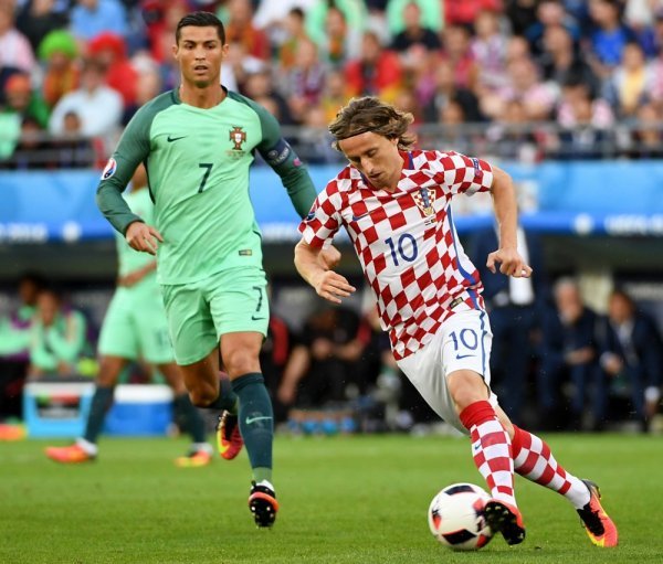 Luka Modrić Hrvatska Cristiano Ronaldo Portugal