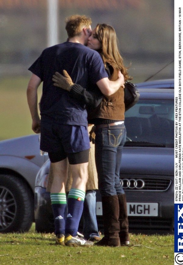 Kate Middleton i princ William, 2006.