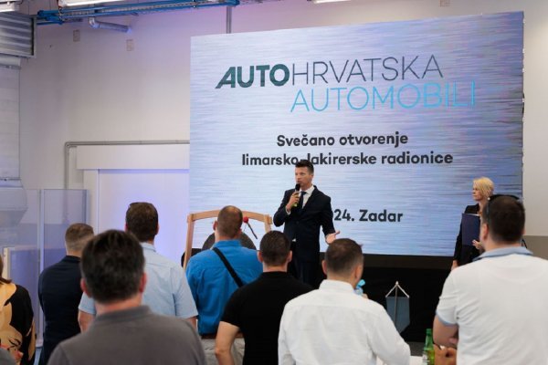 Svečano otvorena nova limarsko-lakirerska radionica u  sklopu Auto Hrvatska poslovnog centra Zadar: Alen Vuksan-Ćusa, Glavni izvršni direktor Poslovne grupe Auto Hrvatska