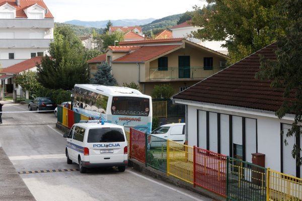 Autobusom ušao u dvorište dječjeg vrtića