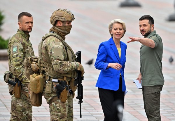 Ursula von der Leyen i Volodimir Zelenski