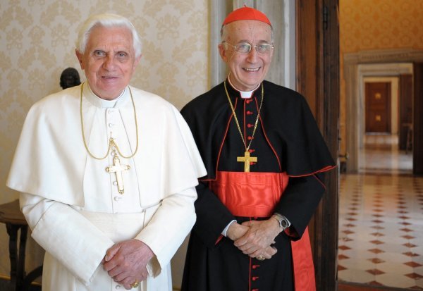 Papa Benedikt XVI. i Camillo Ruini