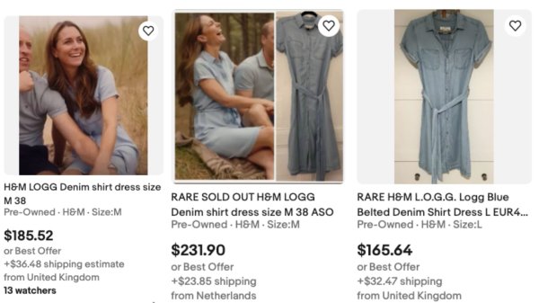 Traper haljina H&M-a koju je nosila Kate Middleton