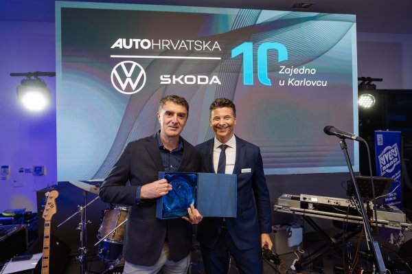 Vicko Ljuban i Alen Vuksan-Ćusa: Auto Hrvatska Automobili, Volkswagen i Škoda obilježili 10 godina zajedničke suradnje u Karlovcu