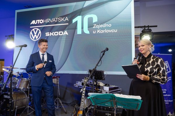 Alen Vuksan-Ćusa, Glavni izvršni direktor Poslovne grupe Auto Hrvatska i Ivana Blažina, Voditeljica marketinga osobnog programa Auto Hrvatska Automobili