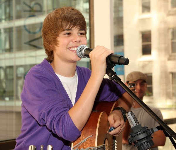 Justin Bieber u New Yorku, 2009.