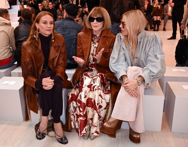 Diane Kruger, Anna Wintour i Sienna Miller