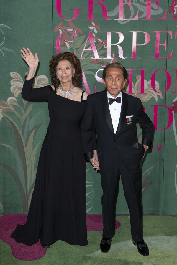 Sophia Loren i Valentino Garavani