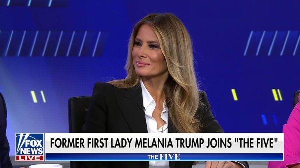 Melania Trump za vrijeme gostovanja u emisiji 'The Five'