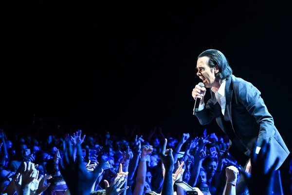 Nick Cave prilikom posljednjeg nastupa u Zagrebu na INmusic festivalu 2022.