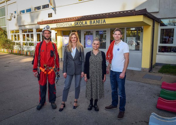 Velimir Ivačić, Lana Jugo, ravnateljica Antonija Mastelić Milanović, Ruđer Novak