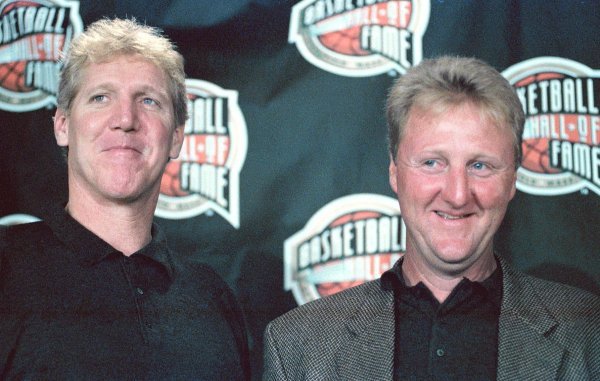 Bill Walton i Larry Bird u Kući slavnih.