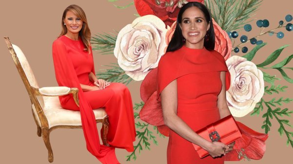 Meghan Markle za jedno od svojih modnih izdanja pronašla inspiraciju u Melaniji Trump