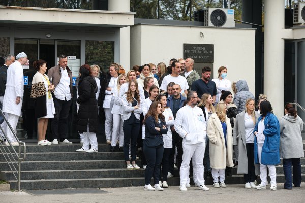 Štrajk medicinskog osoblja u Klinici za tumore u Zagrebu