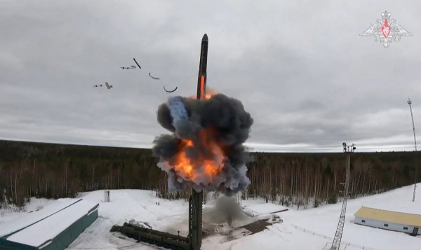 Probno ispaljivanje ruske rakete