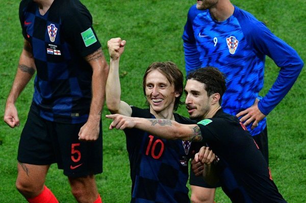 Vrsaljko i Modrić u Rusiji