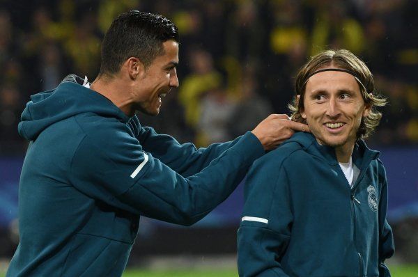 Cristiano Ronaldo i Luka Modrić