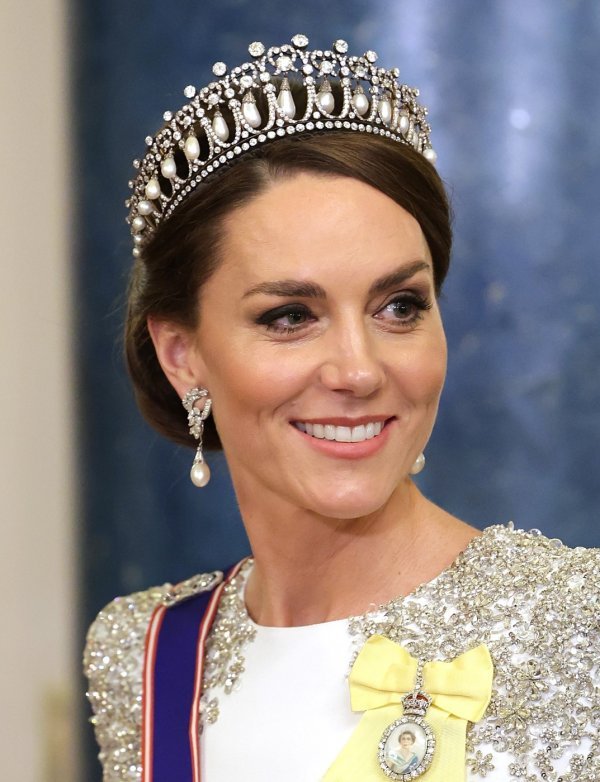 Kate Middleton na banketu 2022.