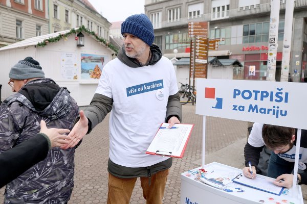 Nino Raspudić od jutra prikuplja potpise za suprugu Mariju Selak Raspudić