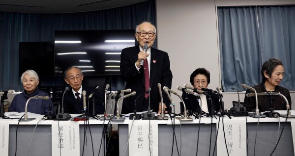 Japanska organizacija Nihon Hidankyo, dobitnici Nobelove nagrade za mir 2024.