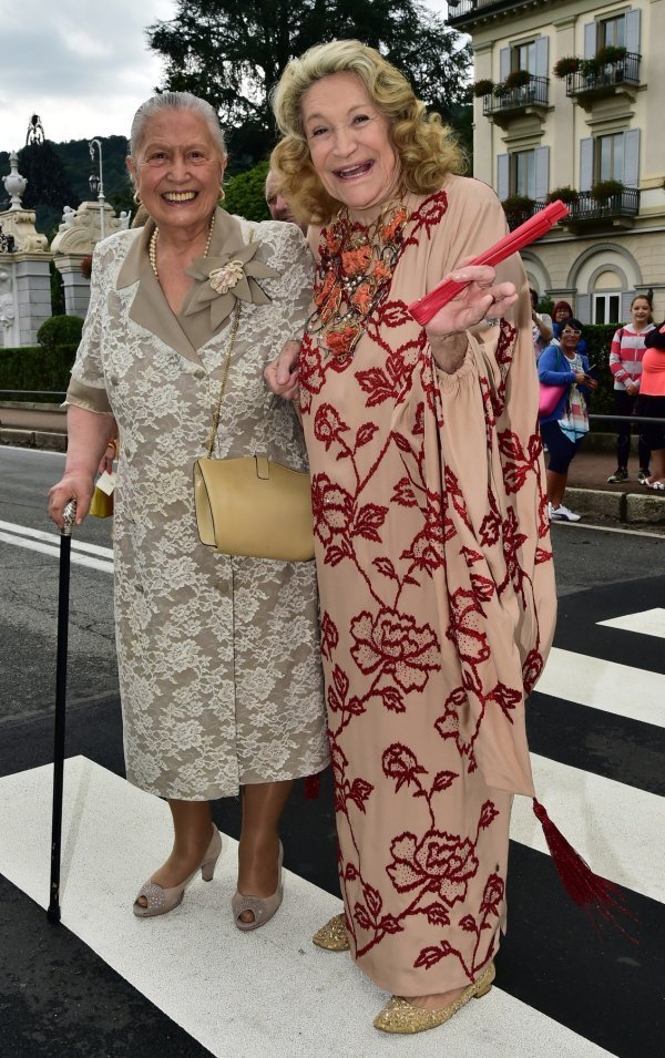 Marta Marzotto i Fernanda Casiraghi