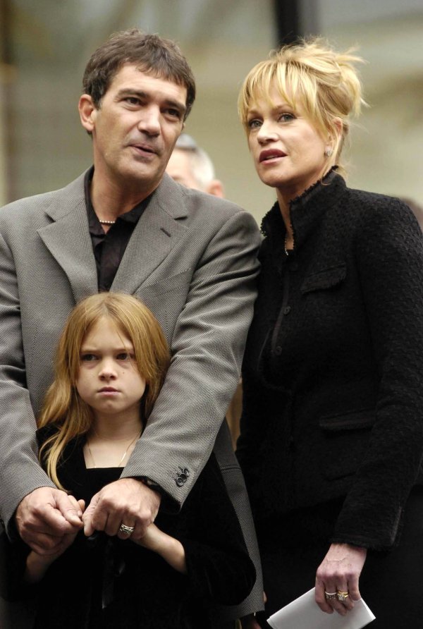 Antonio Banderas, Stella i Melanie Griffith