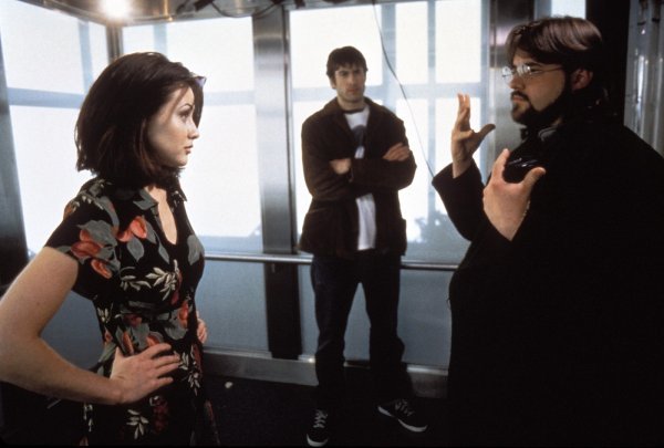 Shannen Doherty, Jason Lee i redatelj Kevin Smith