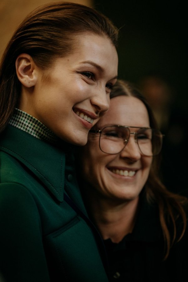 Bella Hadid i Louise Trotter na reviji brenda Lacoste