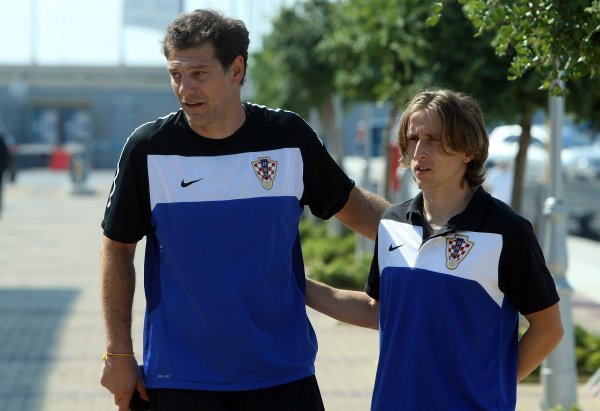 Slaven Bilić i Luka Modrić