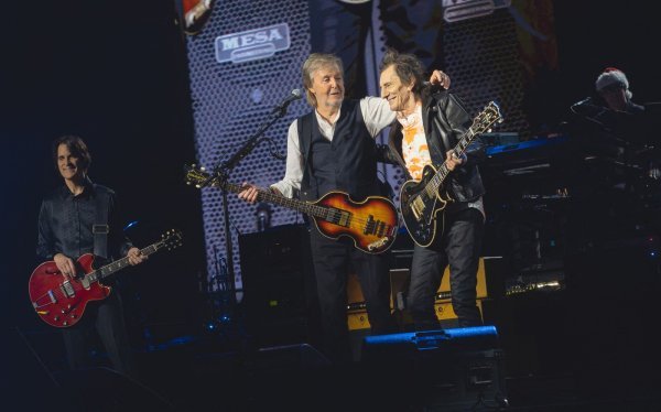 Sir Paul McCartney i Ronnie Wood