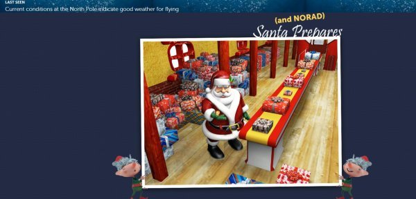 Santa Tracker, Norad