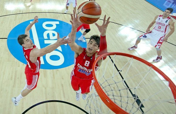 Mario Hezonja i Dario Šarić Hrvatska