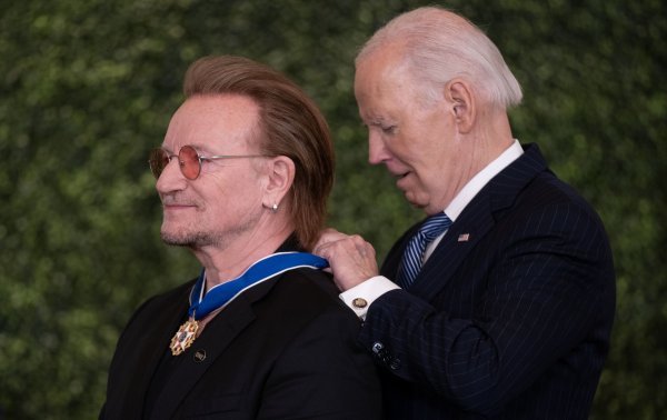 Bono Vox i Joe Biden