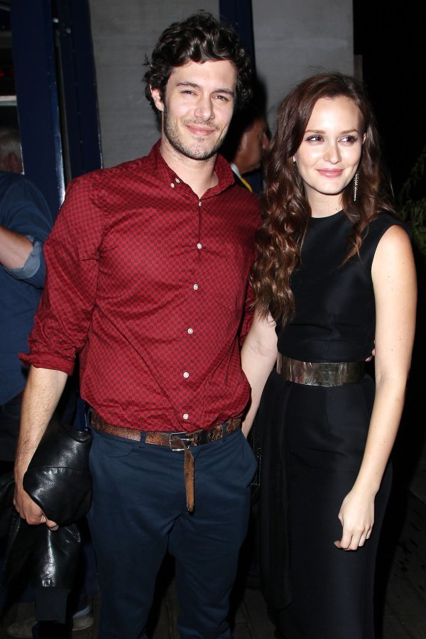 Leighton Meester i Adam Brody, 2013.