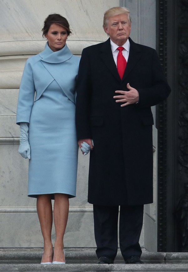 Melania i Donald Tump