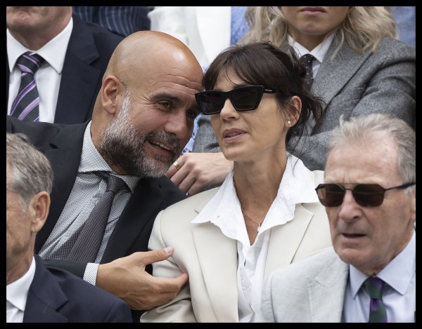 Pep Guardiola i Cristina Serra