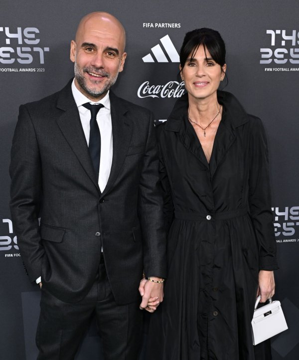 Pep Guardiola i Cristina Serra u Londonu, siječanj 2024.