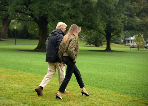 Donald i Melania Trump