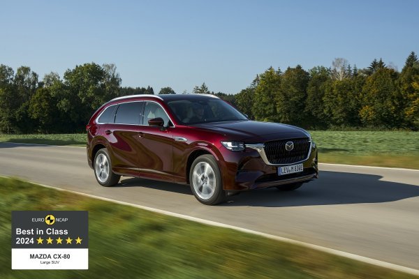 Mazda CX-80 proglašena najboljim velikim SUV-om u svojoj klasi prema Euro NCAP-u