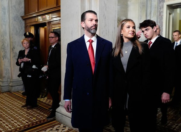 Kai Trump i Donald Trump Jr.