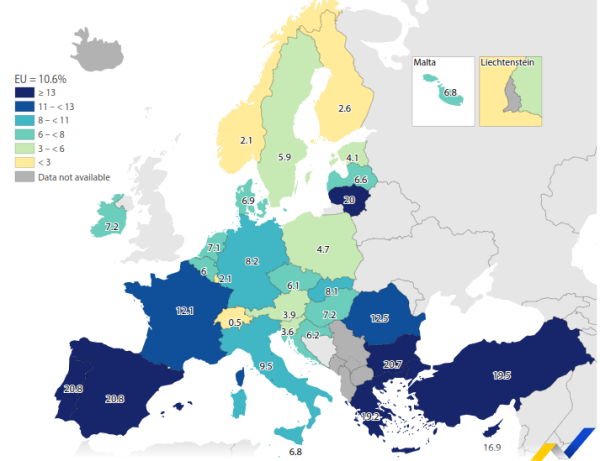 Prosjek onih koji ne mogu dovoljno zagrijati domove u EU iznosi 10,6 posto