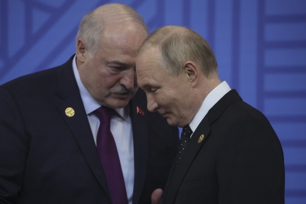 Aleksandr Lukašenko i Vladimir Putin