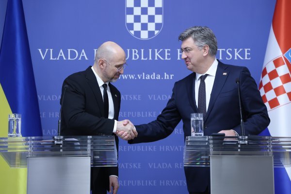 Plenković i Šmihal s gospodarstvenicima: Nastavljamo još jaču suradnju